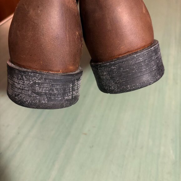 NEW Mens Ariat ATS Heritage Roper Brown Boots Size 8 D 10002284 - Picture 4 of 13